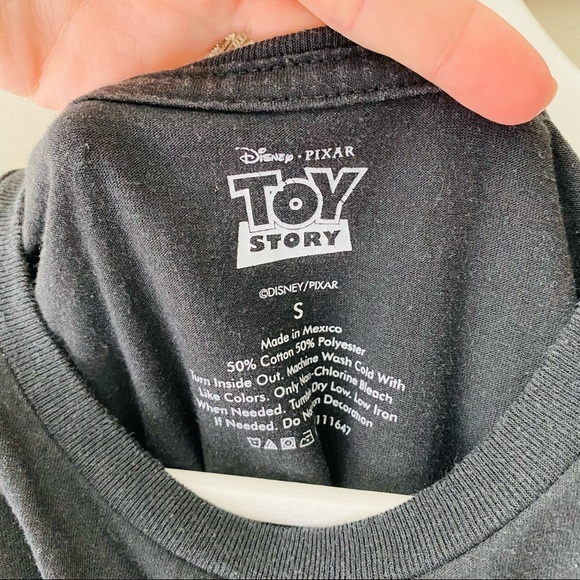 Toy Story Short Sleeve Tee Shirt Black Sz Small - Picture 8 of 9